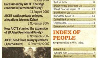Mint newspaper