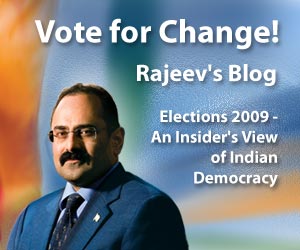 Rajeev Chandrashekhar's ad in English