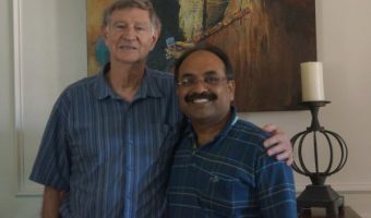 With Dr. Stokely in Dallas